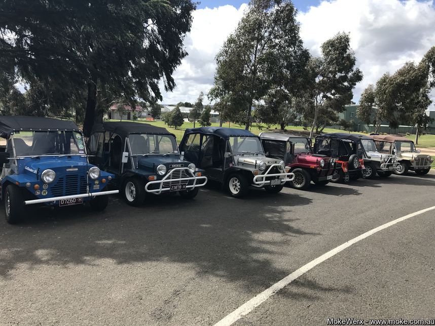 Melbourne I MD 2017 - The Mokeslined up ready to go.
