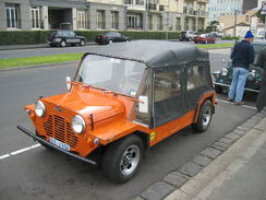 A nice Export Moke painted in Home on the o'range