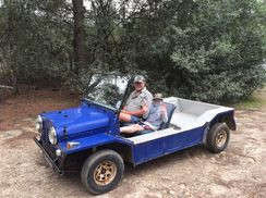 Boet and Grandson out for International Moke Day 2017 in Sth Africa